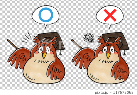 Professor Owl Judgment Set (True or False) Professor Owl Judgment Set (True or False) 117678068