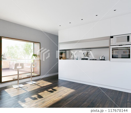 modern home kitchen modern home kitchen 117678144