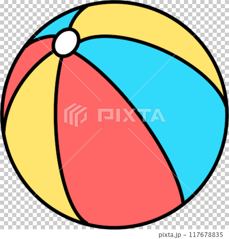 beach ball beach ball 117678835