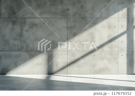 モダンでミニマルなコンクリートテクスチャーが生み出す洗練空間 117679352