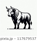 干支の牛 117679537