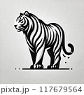 干支の虎 117679564