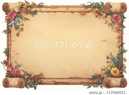 アンティーク風　フレーム 117680051