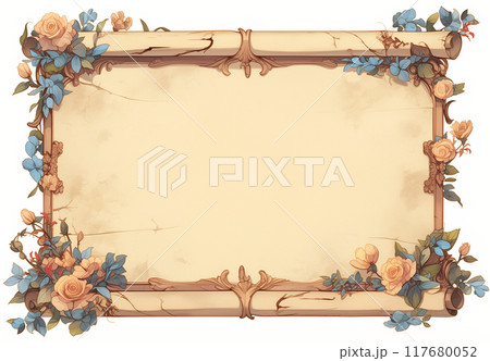 アンティーク風　フレーム 117680052