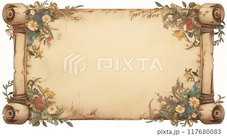 アンティーク風 フレーム アンティーク風 フレーム 117680083