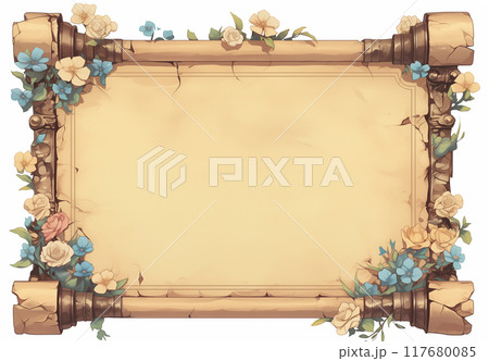 アンティーク風 フレーム アンティーク風 フレーム 117680085