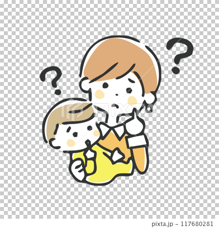 母親和孩子想知道的插圖 117680281