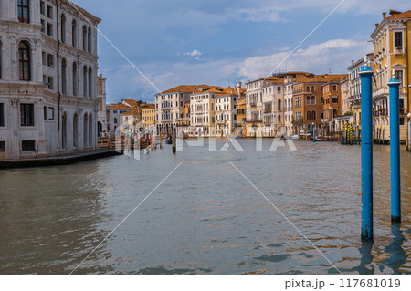 Beaufitul canal streets in Venice, Italy 117681019