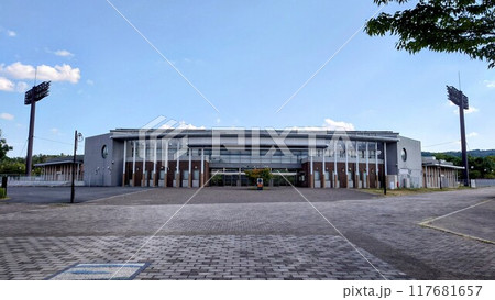【広島県】三次市にある三次きんさいスタジアム 【広島県】三次市にある三次きんさいスタジアム 117681657