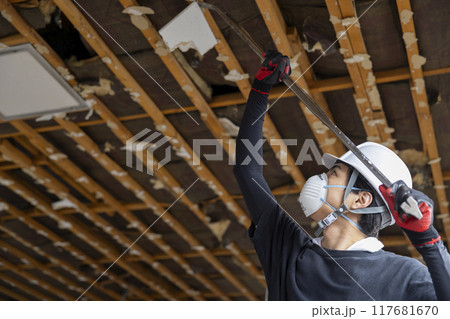 内装解体現場 リノベーション リフォーム 内装解体現場 リノベーション リフォーム 117681670