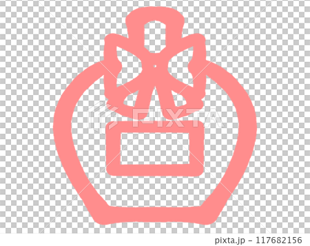 塗鴉風格香水插畫素材 117682156