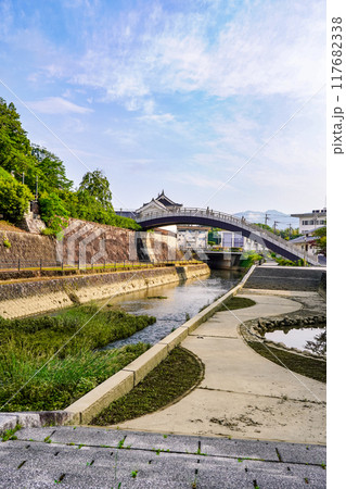 明智光秀が築いた福知山城 昇龍橋（京都府福知山市） 117682338