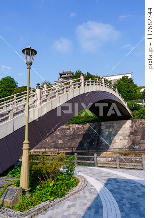 明智光秀が築いた福知山城 昇龍橋（京都府福知山市） 117682344