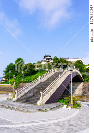 明智光秀が築いた福知山城 昇龍橋（京都府福知山市） 117682347