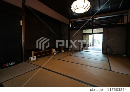 【重要伝統的建造物群保存地区】富田林寺内町　旧杉山家住宅のオオドコノマと奥座敷　大阪府富田林市 117683254