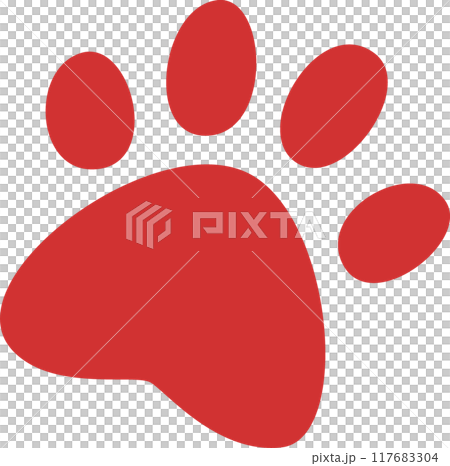 深紅の犬の足跡 深紅の犬の足跡 117683304