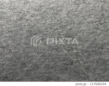 暗い灰色のフェルトのような繊維素材の吸音材の表面の背景画像 117686204