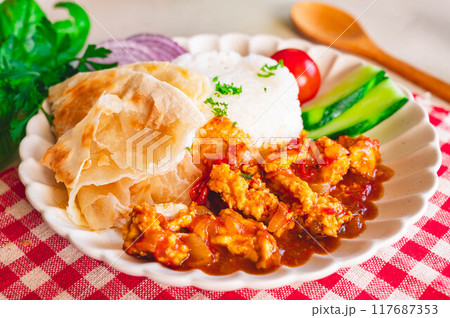 無水キーマカレーライス 117687353