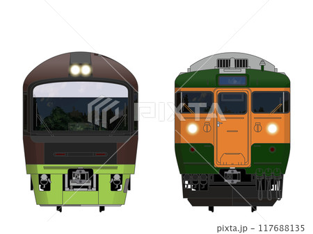 群馬の列車No.2_485系700番台 / 115系1000番台 117688135