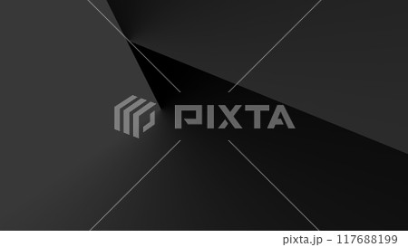 背景　4k　グラデーション　バーチャル　黒　グレー　ブラック　black　バーチャル背景　仮想世界 117688199