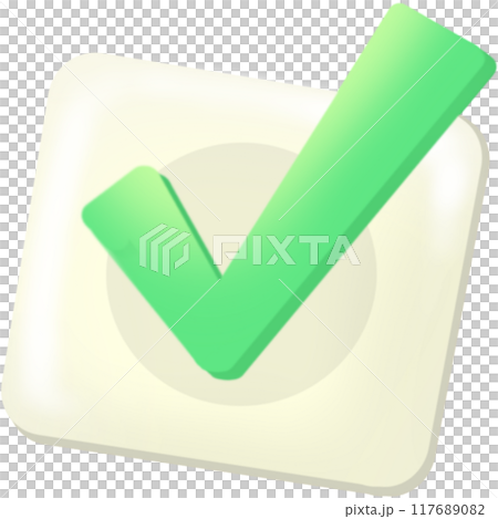 Checklist Green Check Mark Icon Checklist Green Check Mark Icon 117689082