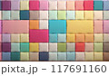 カラフルなタイル 117691160