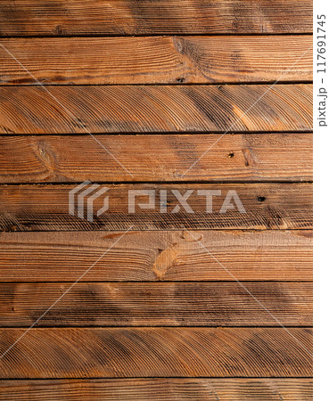 茶色の木の板 117691745
