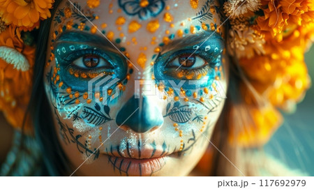 Day of the Dead celebration in Mexico 117692979