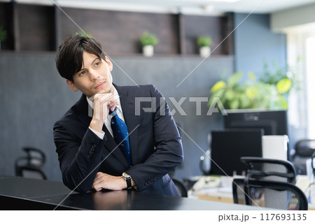 ビジネスマン 117693135