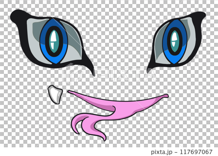 蛇臉部位 117697067