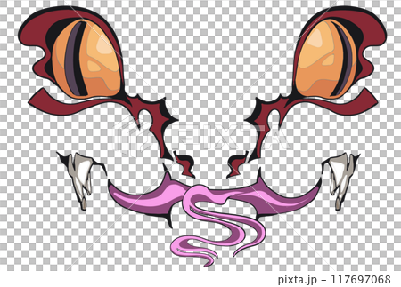 蛇臉部位 蛇臉部位 117697068