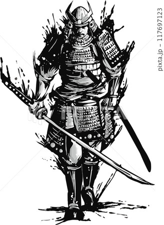侍のイラスト素材 [117697123] - PIXTA