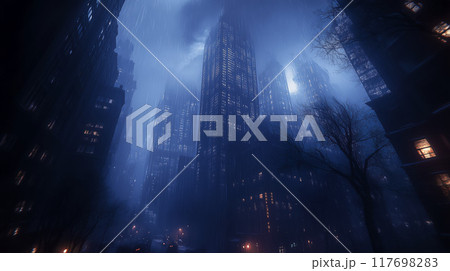 夜の大都会 117698283
