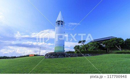 三浦半島の三浦市城ヶ島の夏 117700948