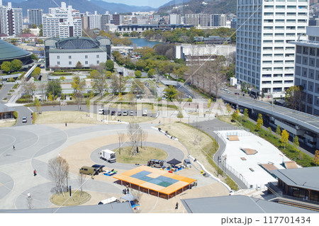 おりずるタワーから眺めた中央公園の景色 おりずるタワーから眺めた中央公園の景色 117701434