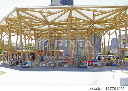 ひろしまゲートパーク建物の景色 ひろしまゲートパーク建物の景色 117701453