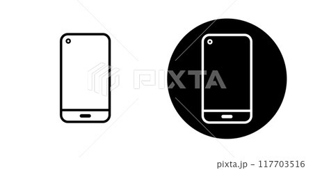 スマートフォンのアイコン素材 スマートフォンのアイコン素材 117703516