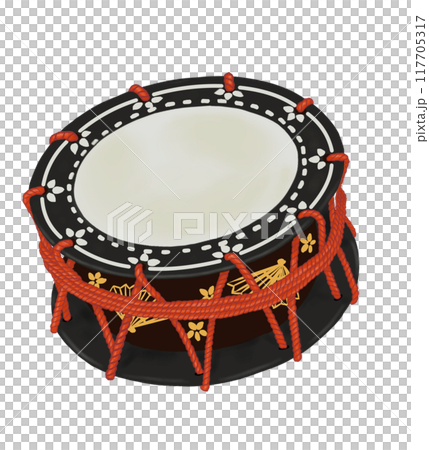 締太鼓　和太鼓 117705317