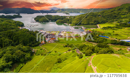 棚田の風景 117705638