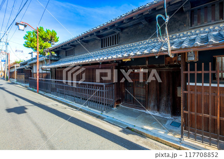 奈良県 御所市の町並み 奈良県 御所市の町並み 117708852