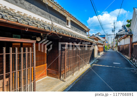 奈良県 御所市の町並み 奈良県 御所市の町並み 117708891