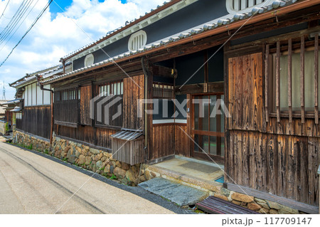 奈良県　高取町の町並み 117709147