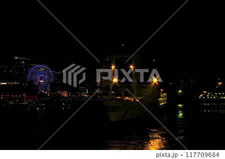 横浜みなとみらいMM21光彩乱舞の夜景スポット5 117709684