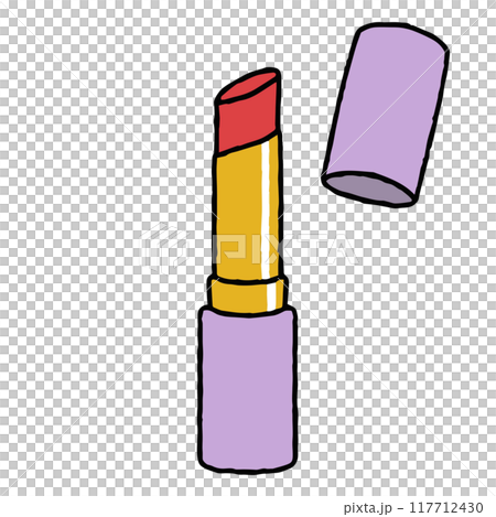 簡單的口紅插畫 117712430