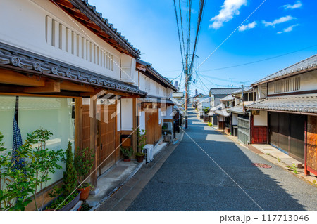 奈良県　ならまち　町並み　 117713046