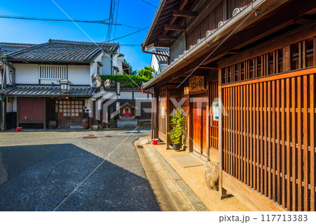 奈良県 ならまち 町並み 奈良県 ならまち 町並み 117713383