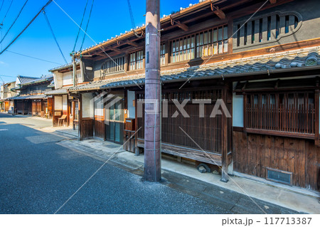 奈良県 ならまち 町並み 奈良県 ならまち 町並み 117713387