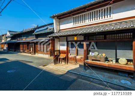 奈良県 ならまち 町並み 奈良県 ならまち 町並み 117713389