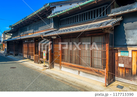 奈良県　ならまち　町並み　 117713390