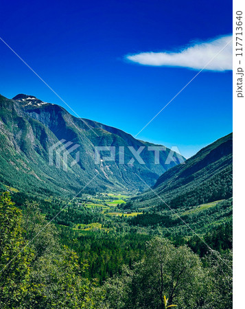 Green meadows surrounding the high peaks of the West Tatra mountains Green meadows surrounding the high peaks of the West Tatra mountains 117713640